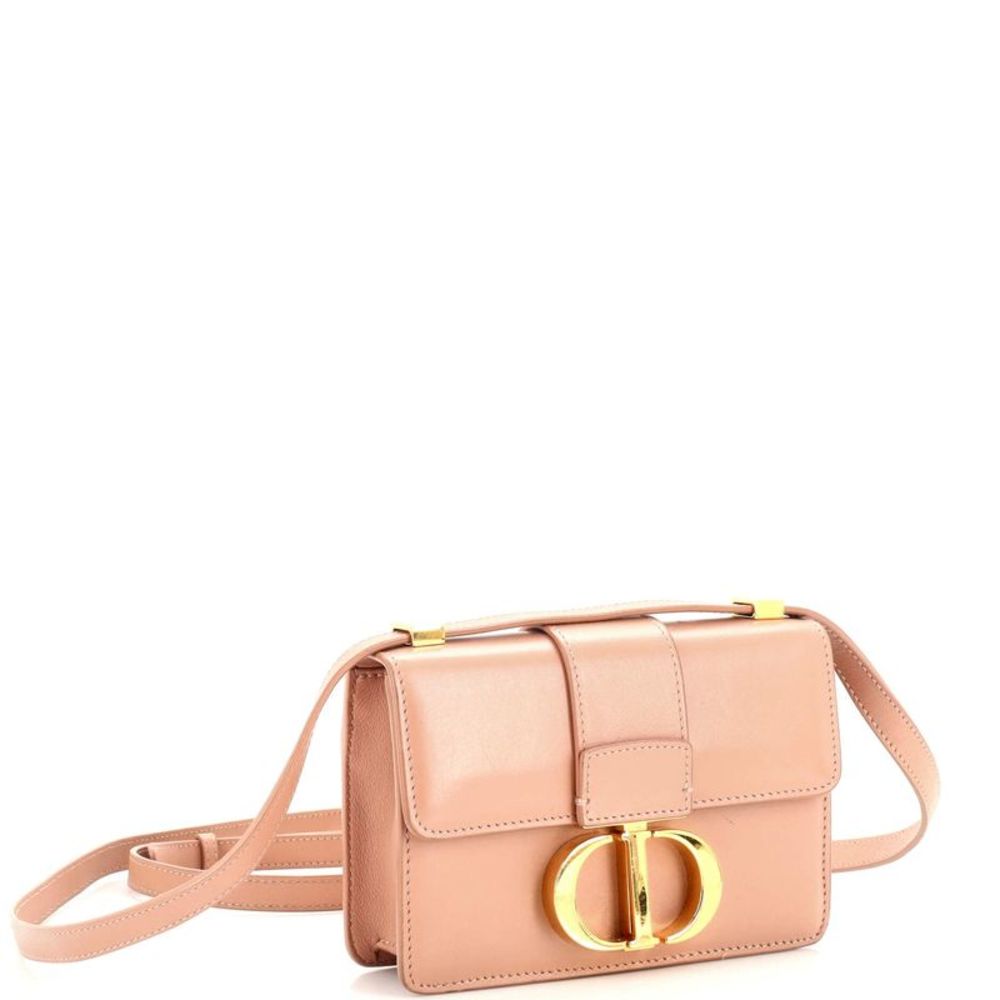 Dior Pink Leather Bag with Gold Accents - Picture 2 of 8